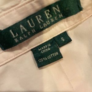 Ralph Lauren Women’s Button Down-Baby Pink-S
